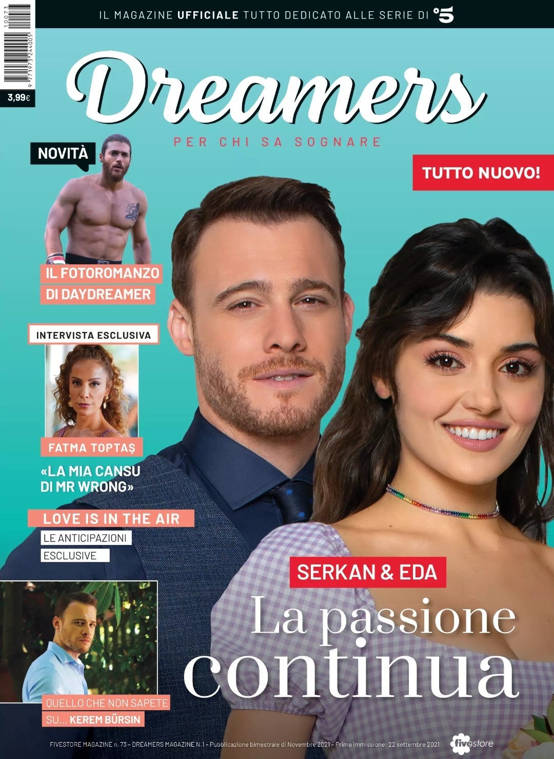 Dreamers Magazine N.1 – Piatti d’amore / Da Bitter Sweet a Love is in The Air