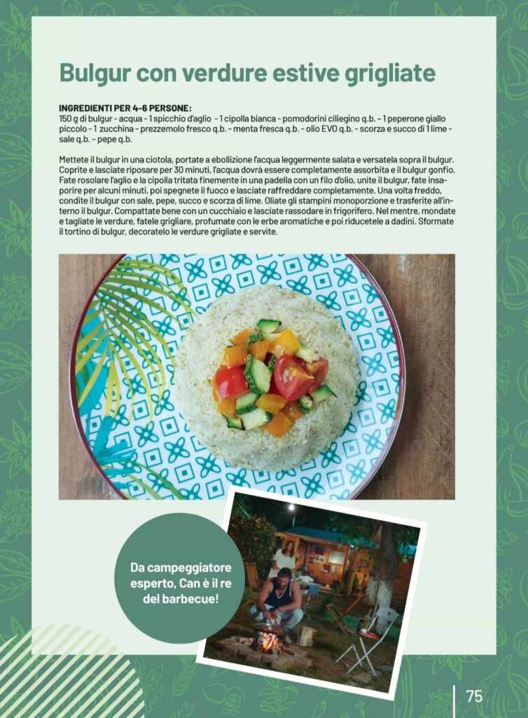 Dreamers Magazine N.6 - Barbecue alla turca Bulgur con verdure estive grigliate