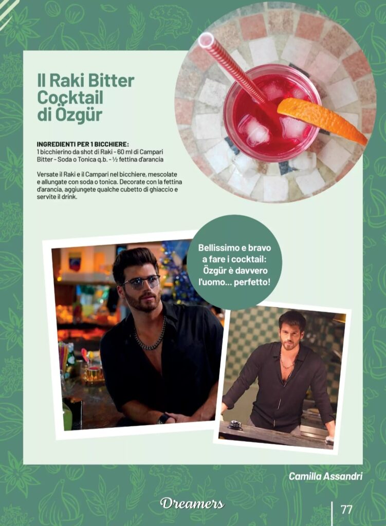 Dreamers Magazine N.6 - Barbecue alla turca Rakı Bitter - Il Cocktail di Özgür